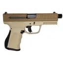 FMK G3 Strike Compact 9mm 4.5" 17rd Desert Tan Red Dot Comp Pistol - FMK Firearms
