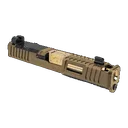 Zaffiri Precision IBS Slide for Glock 19 Gen3 FDE/Gold - Zaffiri Precision