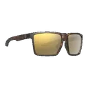 Leupold Desoto Bronze Mirror Shooting Glasses Matte Tortoise - Leupold