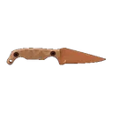 Stroup Knives Mini Fixed Blade Knife OD Green G10 Handle FDE Blade - Stroup Knives
