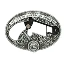 North American Arms Magnum Ornate Oval Belt Buckle Holster Stainless - North American Arms