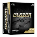 CCI Blazer Brass 9mm 124gr FMJ 200rd Box - CCI Ammunition