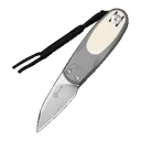 Civivi Purr Knife Gray and Ivory G10 - CIVIVI Knives
