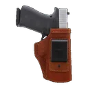 Galco Stow-N-Go IWB Holster for Ruger LCP II and LCP MAX Leather Natural - Galco