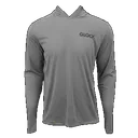 Glock Hooded Performance Shirt Small Gray - Glock