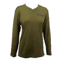 Glock Ladies Long Sleeve Performance Shirt Green XL - Glock