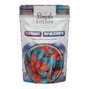 ReadyWise Simple Kitchen Cosmic Invaders Freeze Dried Gummy Worms 6-Pack - Wise Foods