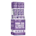 Wicked Cutz Ham Egg & Cheese Breakfast Sticks 12 Pack - Wicked Cutz