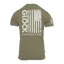 Glock Perfection Flag T-Shirt Green Small - Glock