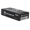 Scorpion 300 BLK 147gr FMJ 20rd Box - Scorpion Ammo