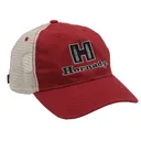 Hornady 99231 Hornady Cap Mesh Cap White Red Structured - Hornady