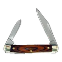 Ruko Muskrat 2 Blade Pakkawood Folding Pocket Knife - Ruko