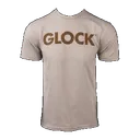 Glock Caliber Short Sleeve T-Shirt Tan Small - Glock