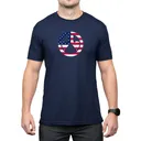 Magpul MAG1281410S Independence Icon Navy Cotton/Polyester Short Sleeve Small - Magpul