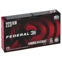 Federal, American Eagle, 223 Remington, Full Metal Jacket, 55 Grain, 20 Rounds - Federal