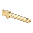 Zaffiri Precision IBS Ported Barrel for Glock 19 Gen 3 9mm Gold - Zaffiri Precision
