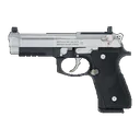 Langdon Tactical Tech Beretta 92 Elite 9mm 4.7" 18rd Stainless Pistol - LANGDON TACTICAL TECH