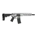 Shark Coast Tactical Day of the Dead 5.56 NATO 10.5" 30rd Pistol - Shark Coast Tactical