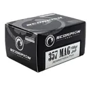 Scorpion 357 Mag 158gr JHP 20rd Box - Scorpion Ammo