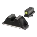 Night Fision Glock 19/45 Tritium Night Sights Yellow Front Blank Rear - Night Fision