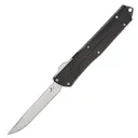 DBL CLUTCH V 5 1/8" CLOSED D2 STEEL - OTF-500-ALBK - Bear and Son Cutlery