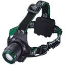 LB MARKETING Headlamp 1000 Lumen LED Rechargeable USB 3000mAh Pivoting - Police Security Flashlights