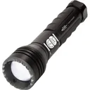 LB Marketing Twin Power Long Throw Flashlight 220/450 Lumens White LED USB-C Rechargeable - Police Security Flashlights