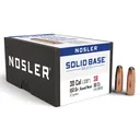 Nosler 38058 Solid Base 30Cal 150gr Round Nose 50CT - Nosler