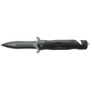 ABKT BLACK STILETTO ASSISTED - American Buffalo Knife & Tool