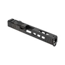 Zev Technologies Z17 Hellbender Stripped Slide Fits GLOCK 17 Gen 3 - RMR Cut - Black - ZEV Technologies