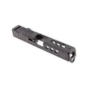 Zev Technologies Z19 Hellbender Stripped Slide Fits GLOCK 19 Gen 3 - RMR Cut - Black - Dirty Bird Industries