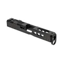 Zev Technologies Z19 Hellbender Stripped Slide Fits GLOCK 19 Gen 5 - RMR Cut - Black - Dirty Bird Industries