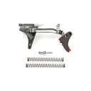 ZEV Technologies Fulcrum Adjustable Trigger Drop-In Kit for GLOCK Gen 1-4 9mm - Red - ZEV Technologies