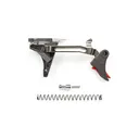 ZEV Technologies PRO Trigger Drop-In Kit for GLOCK Gen 1-4 9mm - Red, Curved - Dirty Bird Industries