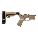 Aero Precision M4E1 Pistol Complete Lower Receiver w/ MOE Grip & SBA3 Brace - FDE / FDE - Aero Precision