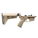 Aero Precision EPC-9 Carbine Complete Lower Receiver w/ MOE Grip, MOE SL Carbine Stock - FDE/FDE - Dirty Bird Industries