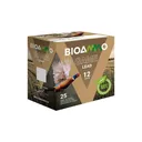 BioAmmo 12 Gauge - 2-3/4 1oz. #3 Shot - BioAmmo Lux Steel - CASE Shotgun Ammo - 25 Rounds - Dirty Bird Industries