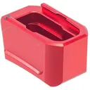 Tyrant Designs For Glock 42 +2 Compatible Magazine Extension - Red - Tyrant CNC