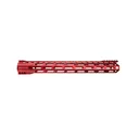 Rise Armament AR-15 RA-905 M-LOK Handguard - Anodized Black - 15.5", Red - Dirty Bird Industries