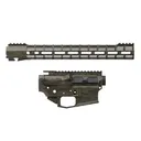 Aero Precision M4E1 Builder Set w/ 15" ATLAS S-ONE M-LOK Handguard - OD Snakeskin - Dirty Bird Industries