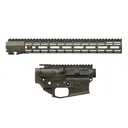 Aero Precision M4E1 Builder Set w/ 15" ATLAS R-ONE M-LOK Handguard - OD Snakeskin - Dirty Bird Industries