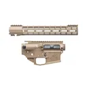 Aero Precision M4E1 Builder Set w/ 12" ATLAS S-ONE M-LOK Handguard - FDE Cerakote - Dirty Bird Industries