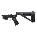 M4E1 Pistol Complete Lower Receiver w/ MOE Grip & SBM4 Brace - Anodized/FDE - Dirty Bird Industries