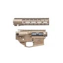 Aero Precision M4E1 Builder Set w/ 9" ATLAS R-ONE M-LOK Handguard - FDE Cerakote - Dirty Bird Industries