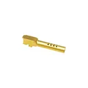 Dirty Bird 9mm Barrel for Glock 17 Gen 1-4 - Ported - Gold - Dirty Bird Industries