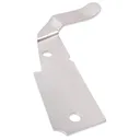 Concealed Carry GUN CLIP 1911 COMPACT/OFFICERS MODEL Silver Easy Install American Made - Dirty Bird Industries