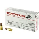 Winchester Ammunition USA Frangible Lead Free 9MM 90 Grain Handgun Ammo - 50 Rounds - Winchester