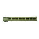 Dirty Bird AR-15 SMRS Handguard - Slim M-LOK Rail System V2 - 15", OD Green - 