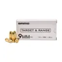 AMMO INC Signature Target 9mm 115Gr FMJ Ammo - 1000 round case - Dirty Bird Industries