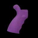 Ergo 2 AR15/M16/AR10 Grip Kit SureGrip Ambi - Purple - Dirty Bird Industries